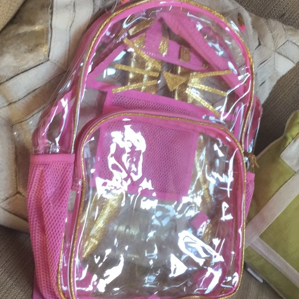 Cat kitty backpack glitter farmer’s market cowgirl travel back to school camp
